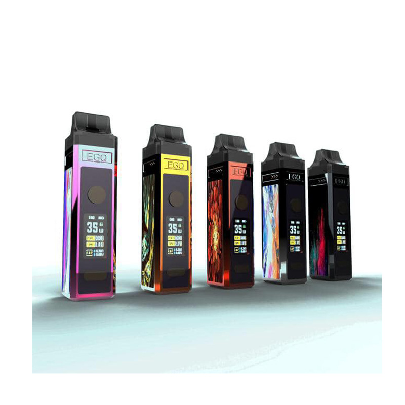 Billigt pris rök vape mod stil e cig vaporizer starter kit 80w mini mod box elektronisk cigarett